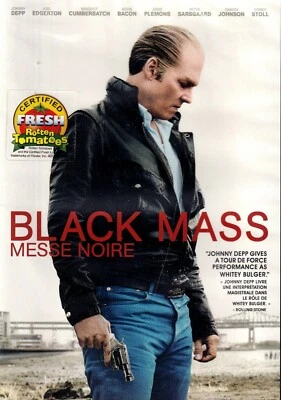 Black Mass - Johnny Depp,   Sienna Miller - Whitey Bulger  - New DVD - Image 1 of 2