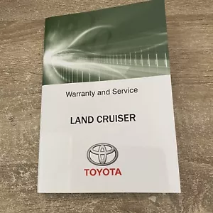 Toyota Land Cruiser Service Log Book Booklet New Blank - Picture 1 of 7