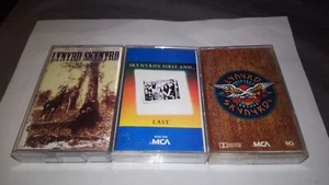 Lynyrd Skynyrd 3 Cassette Lot: The Last Rebel, First and Last, Greatest Hits - Picture 1 of 12