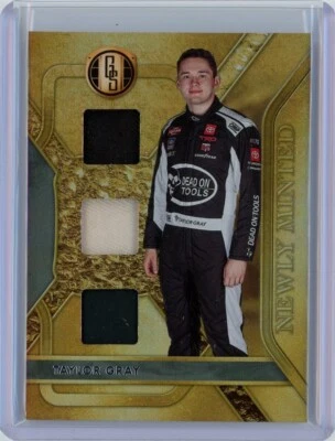 TAYLOR GRAY 2023 CHRONICLES RACING GOLD STANDARD NEWLY MINTED MEMORABILIA GS-TG - Image 1 of 2
