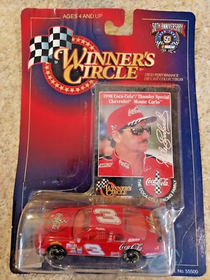 NASCAR Winners Circle Dale Earnhardt 1:43 Diecast Coca-Cola Car 1998 Foto 1 de 2
