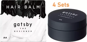 Mandom Gatsby THE DESIGNER hair balm 40g 4Sets Hair wax Rise × shiny Japan F/S - Picture 1 of 6