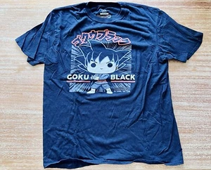 Funko Pop Dragon Ball Z Super GT Goku Camiseta Negra Camiseta L Grande Saiyajin - Imagen 1 de 3