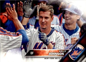 2016 Topps Update #US71 Kelly Johnson New York Mets