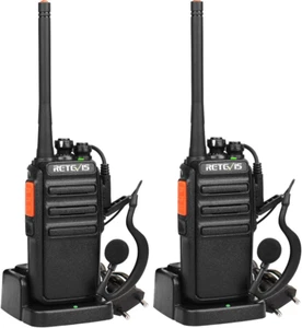 Retevis RT24 Walkie Talkie, Ricetrasmittenti Professionali PMR446 Licenza-Libero - Photo 1/12