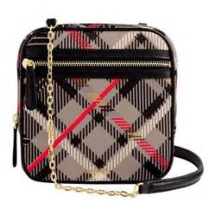 Vera Bradley Elena Crossbody Bag in Sofia Plaid With Tags