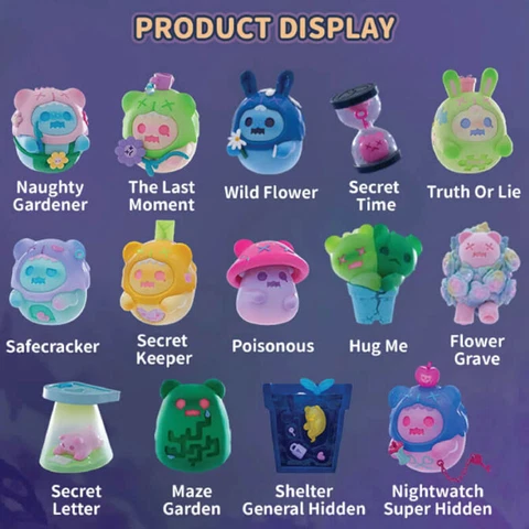 F.UN SHINWOO Secret Bear Garden Series New Choose style blind box baby ghost fun Cover