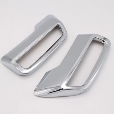 Cubierta de tubo de escape trasero de coche ABS plateado para Peugeot 3008 5008 2017-21 Foto 1 de 4