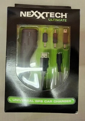  NEXXTECH ULTIMATE UNIVERSAL GPS CAR CHARGER BRAND NEW IN BOX! - Image 1 of 3