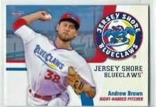 2021 Jersey Shore BlueClaws (High A-Philadelphia Phillies) Andrew Brown