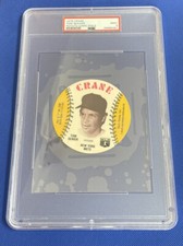 Tom Seaver 1976 Crane Potato Chip Discs PSA 9 Mint Graded Disc Card HOF