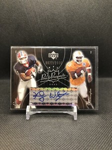 2003 UD Pros & Prospects Kelley Washington Peerless Price Auto 677/2000