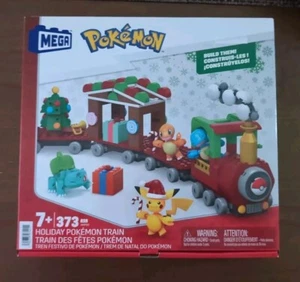 MEGA Construx Holiday Pokemon Train Set Brand NEW Sealed HHP69 (373 PCs) - Picture 1 of 5