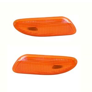 1Pair Front Side Marker Turn Signal Light For Mercedes Benz C Class 2038200721