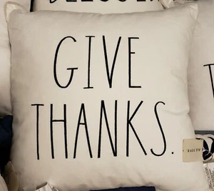Rae Dunn Give Thanks Kissen - Bild 1 von 1