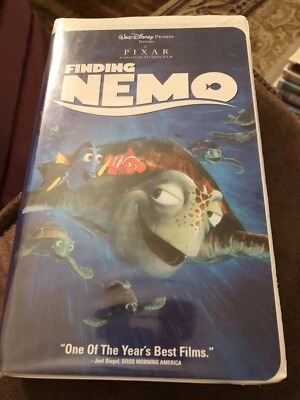 Disney Pixar Finding Nemo VHS 2001 Movie With Clamshell Case - Image 1 of 3