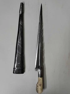 Khanjar 1911 BUCK Antler DAGGER Antique Vintage Hilt Rare Collectible - Picture 1 of 8