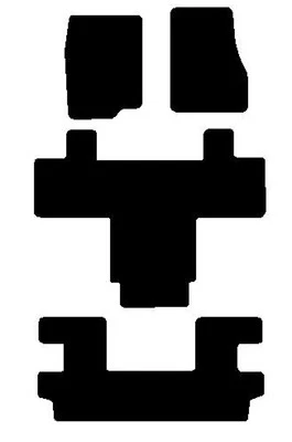 2007-2017 Ford Expedition EL Lincoln Navigator L w/captain's chairs floormats - Image 1 of 4