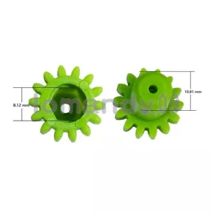 Engranajes de transmisión de repuesto para accesorio de pasta KitchenAid paquete de 2 KPEX y KPRA - Imagen 1 de 2
