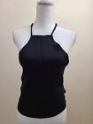 Nwt Cotton On Curve Black Halter Top Size 18