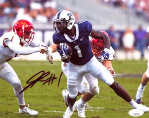 Jalen Reagor Signed TCU Horned Frogs 8x10 Photo JSA - Picture 1 of 1