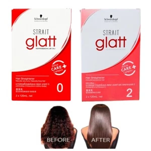 Schwarzkopf Glatt Haarglätter Profi lockig kraus porös gefärbt - Bild 1 von 8