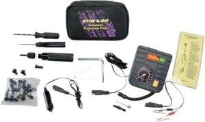 Stop & Go Pilot Compressor Motorcycle Cycle Tyre Pump Puncture Repair Kit - Picture 1 of 1
