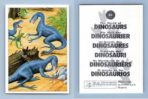 Ornitholestes #31 The World Of Dinosaurs 1997 Sticker - Picture 1 of 1