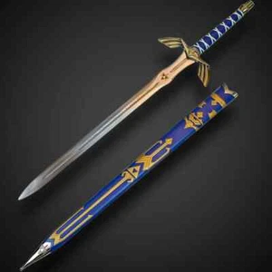 CUSTOM HandMade Stainless Steel Master Sword The LEGEND of ZELDA Full Tang with - Picture 1 of 5