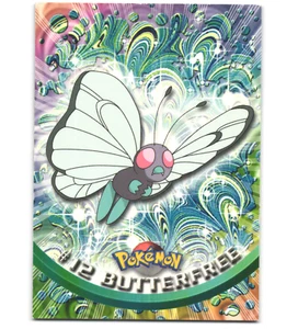 Pokémon 1999 Light Play Topps Serie 1 tercera impresión logotipo verde sin mantequilla 12 - Imagen 1 de 2