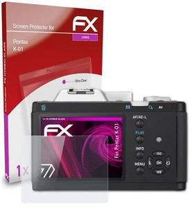 atFoliX Pellicola Vetro per Pentax K-01 9H Armatura di protezione - Foto 1 di 5