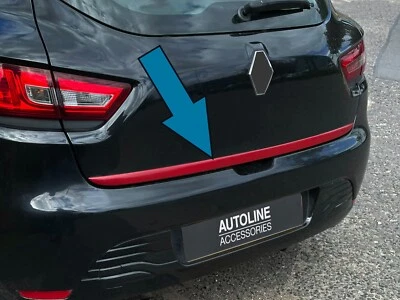 Heck Heckklappe Rand ( Rot Stahl) Passend Für Renault clio iv (2012-19) - Image 1 of 2