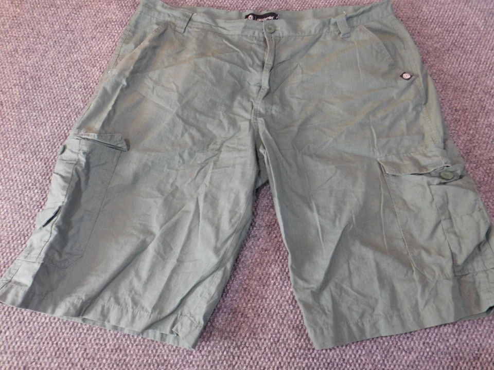 Pantalones Cortos Akademiks 46 Verde Carga Para Hombre Y2K De Colección Hip-hop Sueltos Foto 1 de 4