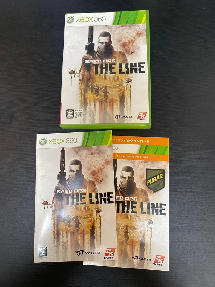 Spec ops The line  First printed ver. Import Japan Xbox 360 Japanese ver. - Image 1 of 4