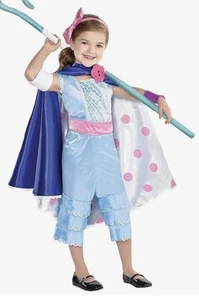 Toy Story Bo Peep Disfraz Niñas 3T 4T Niño Pequeño Reversible Capa Falda SIN PERSONAL Nuevo - Imagen 1 de 11