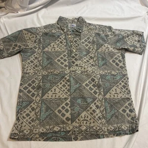 Vintage Reyn Spooner Spun Rayon Hawaiian Traditionals Hawaii Tropical Medium - Bild 1 von 7