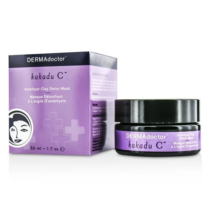 DERMADOCTOR - Kakadu C Amethyst Clay Detox Mask - Image 1 of 3
