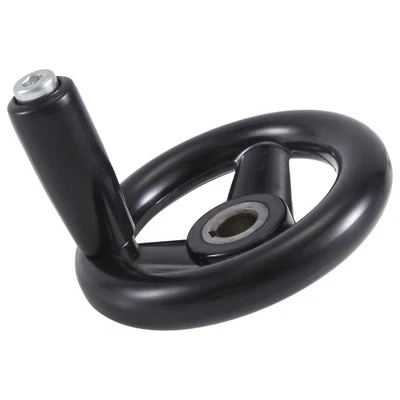  (R) 3.9" Durchmesser Handrad mit drehbarem  fuer Fraesmaschine E4J8 - Bild 1 von 4