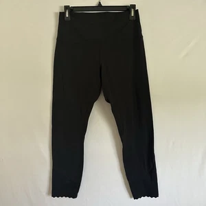 Lululemon Wunder Under HR Crop 23" aggiornato capesante nero completo su Luxtreme taglia 10 - Foto 1 di 8