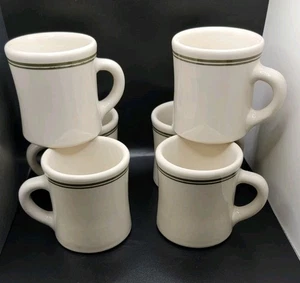 Tazzine da caffè vintage Victor ceramica pesante ristorante merce lotto 6 - Foto 1 di 24