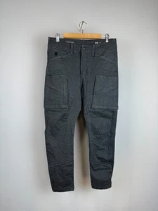 G-Star Raw Cargo Pants Zip PKT 3D Skinny Grey Men's W33 Size - Picture 1 of 8
