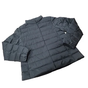 Uniqlo Ultra Light Womans Packable Down Jacket Black Size Large - Picture 1 of 11
