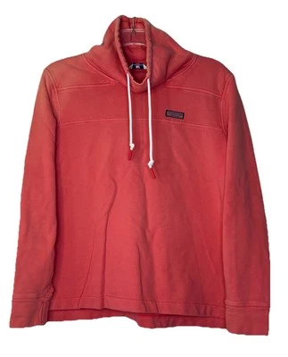 Sudadera Pullover Vineyard Vines Talla XL Rosa Cuello Alto Desvanecimiento del Sol Foto 1 de 4