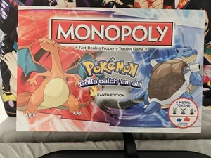 Pokemon Monopoly Kanto Edition In Great Condition, a great family game - Picture 1 of 13