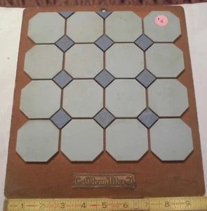 Vintage Ceramic Tile *American Olean* 1950's Sample colors on masonite board 15 - Picture 1 of 6