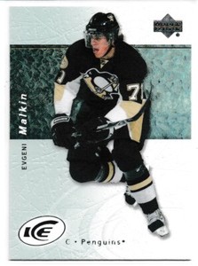 Evgeni Malkin 2007-08 Upper Deck Ice Card # 16 Pittsburgh Penguins