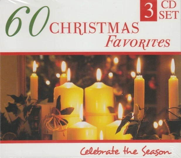 Celebrate The Season 60 Christmas Favorites 3 CD Set