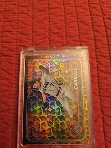 Corbin Carroll SP 2024 Topps Serie 1 #156 Huevo de Pascua Holiday Foil Diamondbacks - Imagen 1 de 2