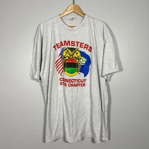 Vintage National Black Caucus Shirt Teamsters Made In USA 90S Y2K 3XL - Picture 1 of 10