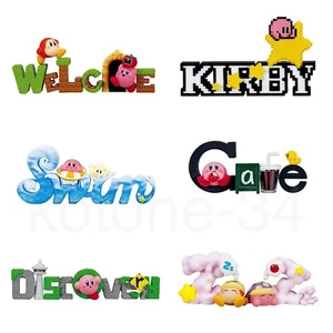 Re-Ment Kirby of the Stars Kirby & Words Word Figure Japan Import New w/o Box - Picture 1 of 16